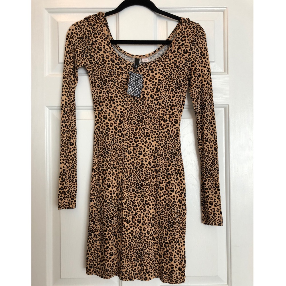 Cheetah print dress